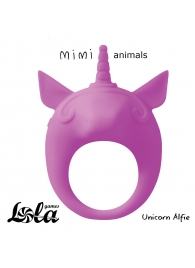 Фиолетовое эрекционное кольцо Unicorn Alfie - Lola Games - в Нижнем Тагиле купить с доставкой