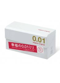 Супер тонкие презервативы Sagami Original 0.01 - 10 шт. - Sagami - купить с доставкой в Нижнем Тагиле