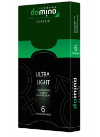 Супертонкие презервативы DOMINO Ultra Light - 6 шт. - Domino - купить с доставкой в Нижнем Тагиле
