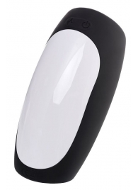 Черно-белый перезаряжаемый мастурбатор Erotist Hailstorm - Erotist Adult Toys - в Нижнем Тагиле купить с доставкой