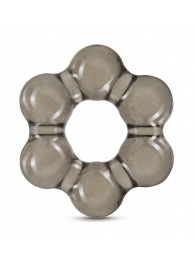 Дымчатое эрекционное кольцо Stay Hard Thick Bead Cock Ring - Blush Novelties - в Нижнем Тагиле купить с доставкой