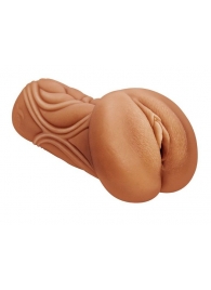 Кофейный мастурбатор-вагина Dumpling - Lola Games - в Нижнем Тагиле купить с доставкой