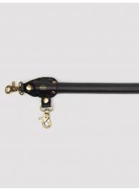Черная распорка для ног Bound to You Faux Leather Spreader Bar - 50,8 см. - Fifty Shades of Grey - купить с доставкой в Нижнем Тагиле