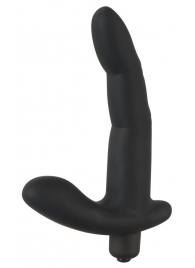 Черный вибромассажер простаты Naughty Finger Prostate Vibe - 13,8 см. - Orion - в Нижнем Тагиле купить с доставкой