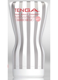 Мастурбатор TENGA Squeeze Tube Cup Soft - Tenga - в Нижнем Тагиле купить с доставкой