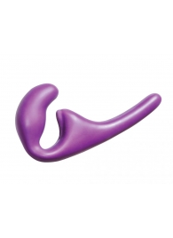 Фиолетовый безремневой страпон Seduction - 20,5 см. - Lola Games - купить с доставкой в Нижнем Тагиле