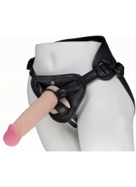 Пояс харнесс BEST UNI strap с 2 сменными насадками - 18,5 и 16 см. - LOVETOY (А-Полимер) - купить с доставкой в Нижнем Тагиле