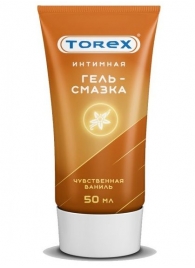 Смазка на водной основе TOREX  Чувственная ваниль  - 50 мл. - Torex - купить с доставкой в Нижнем Тагиле