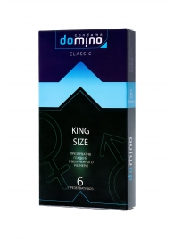 Презервативы увеличенного размера DOMINO Classic King size - 6 шт. - Domino - купить с доставкой в Нижнем Тагиле