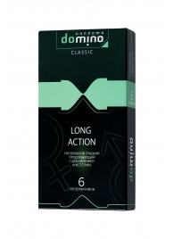 Презервативы с пролонгирующим эффектом DOMINO Classic Long action - 6 шт. - Domino - купить с доставкой в Нижнем Тагиле