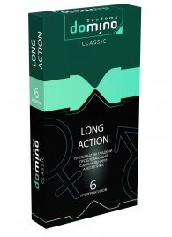 Презервативы с пролонгирующим эффектом DOMINO Classic Long action - 6 шт. - Domino - купить с доставкой в Нижнем Тагиле