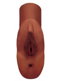 Коричневый мастурбатор Perfect Pussy Double Stroker - Pipedream - в Нижнем Тагиле купить с доставкой