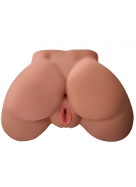 Кофейный мастурбатор-полуторс Perfect Ass Masturbator - Pipedream - в Нижнем Тагиле купить с доставкой