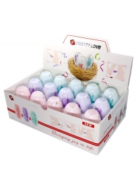 Набор из 15 мини-мастурбаторов Fantastic Egg Hard Boiled - Baile - в Нижнем Тагиле купить с доставкой