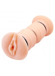Телесный вибромастурбатор-вагина Michelle - Baile - в Нижнем Тагиле купить с доставкой