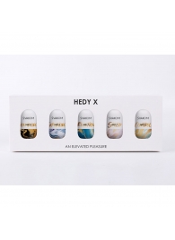 Набор из 5 мастурбаторов Hedy X5 Mixed - Svakom - в Нижнем Тагиле купить с доставкой