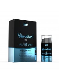 Жидкий интимный гель с эффектом вибрации Vibration! Ice - 15 мл. - INTT - купить с доставкой в Нижнем Тагиле