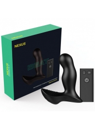 Черный вибромассажер простаты NEXUS Beat - 12 см. - Nexus Range - в Нижнем Тагиле купить с доставкой