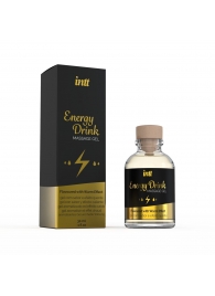 Массажный гель с согревающим эффектом Energy Drink - 30 мл. - INTT - купить с доставкой в Нижнем Тагиле