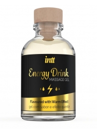 Массажный гель с согревающим эффектом Energy Drink - 30 мл. - INTT - купить с доставкой в Нижнем Тагиле