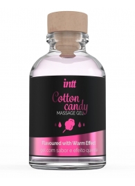 Массажный гель с согревающим эффектом Cotton Candy - 30 мл. - INTT - купить с доставкой в Нижнем Тагиле