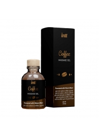 Массажный гель с согревающим эффектом Coffee - 30 мл. - INTT - купить с доставкой в Нижнем Тагиле