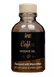 Массажный гель с согревающим эффектом Coffee - 30 мл. - INTT - купить с доставкой в Нижнем Тагиле