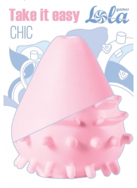 Нежно-розовый мастурбатор Chic - Lola Games - в Нижнем Тагиле купить с доставкой