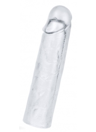 Прозрачная насадка-удлинитель Flawless Clear Penis Sleeve Add 1 - 15,5 см. - Lovetoy - в Нижнем Тагиле купить с доставкой