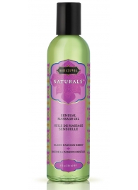 Массажное масло Naturals Island Passion Berry с ароматом тропических фруктов - 236 мл. - Kama Sutra - купить с доставкой в Нижнем Тагиле