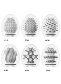 Набор из 6 мастурбаторов Tenga EGG IV с различным рельефом - Tenga - в Нижнем Тагиле купить с доставкой