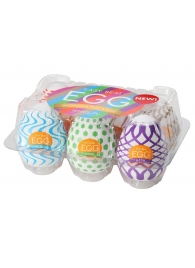 Набор из 6 мастурбаторов Tenga EGG IV с различным рельефом - Tenga - в Нижнем Тагиле купить с доставкой