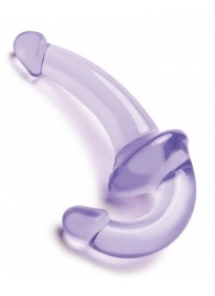 Фиолетовый безремневой страпон Strapless Strap-On - Lux Fetish - купить с доставкой в Нижнем Тагиле