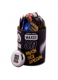 Текстурированные презервативы в кейсе MAXUS So Much Sex - 100 шт. - Maxus - купить с доставкой в Нижнем Тагиле