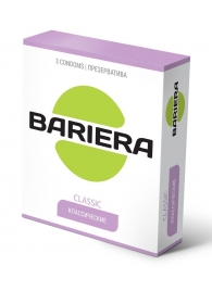 Классические презервативы Bariera Classic - 3 шт. - Bariera - купить с доставкой в Нижнем Тагиле