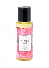 Массажное масло Pleasure Lab Delicate с ароматом пиона и пачули - 50 мл. - Pleasure Lab - купить с доставкой в Нижнем Тагиле