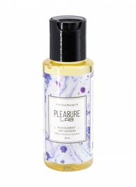 Массажное масло Pleasure Lab Enchanting с ароматом черной смородины и лаванды - 50 мл. - Pleasure Lab - купить с доставкой в Нижнем Тагиле