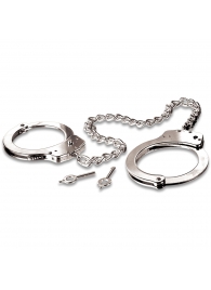 Металлические наручники Metal Leg Cuffs - Pipedream - купить с доставкой в Нижнем Тагиле