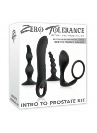 Набор стимуляторов простаты Intro To Prostate Kit - Zero Tolerance - в Нижнем Тагиле купить с доставкой