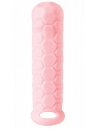 Розовый фаллоудлинитель Homme Long - 15,5 см. - Lola Games - в Нижнем Тагиле купить с доставкой