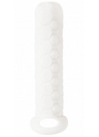 Белый фаллоудлинитель Homme Long - 13,5 см. - Lola Games - в Нижнем Тагиле купить с доставкой