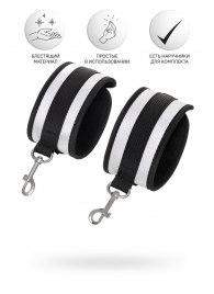 Серебристо-черные оковы Anonymo - ToyFa - купить с доставкой в Нижнем Тагиле