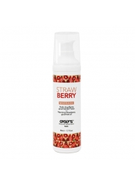 Разогревающее массажное масло  с ароматом клубники Gourmet Strawberry - 50 мл. - Exsens - купить с доставкой в Нижнем Тагиле