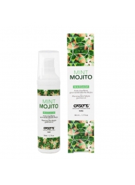 Разогревающее массажное масло с ароматом мохито Gourmet Mint Mojito - 50 мл. - Exsens - купить с доставкой в Нижнем Тагиле