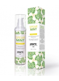 Разогревающее массажное масло Gourmet Spearmint Organic с органическими ингредиентами - 50 мл. - Exsens - купить с доставкой в Нижнем Тагиле