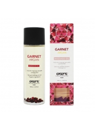Органическое массажное масло GARNET ARGAN - 100 мл. - Exsens - купить с доставкой в Нижнем Тагиле