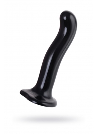 Черный стимулятор для пар P G-Spot Dildo Size L - 19 см. - Strap-on-me - в Нижнем Тагиле купить с доставкой