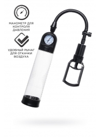 Прозрачная механическая помпа Helmer с манометром - Sexus - в Нижнем Тагиле купить с доставкой