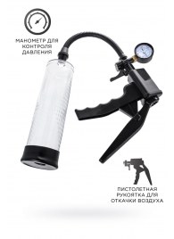 Прозрачная механическая помпа для пениса Viggo - Sexus - в Нижнем Тагиле купить с доставкой