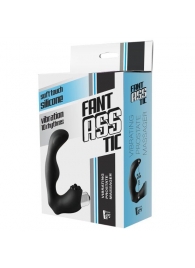 Черный вибромассажер простаты FantASStic Vibrating Prostate Massager - 11,3 см. - Dream Toys - в Нижнем Тагиле купить с доставкой